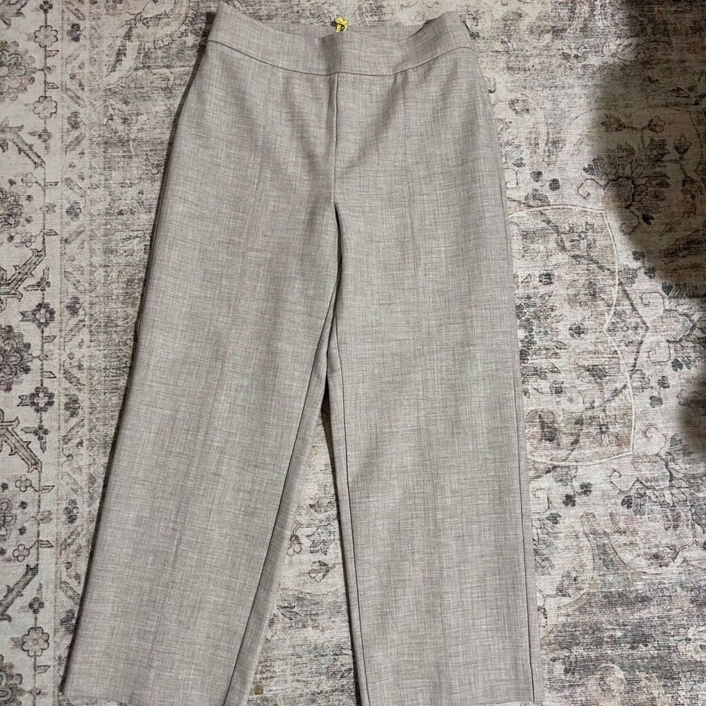 Light Gray Women's Straight Leg Pants